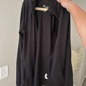 athletic tight zip up